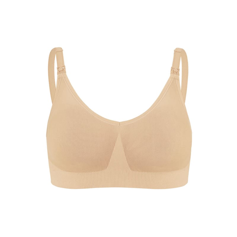 Bravado Designs Body Silk Seamless Nursing Bra - Sustainable - Butterscotch L