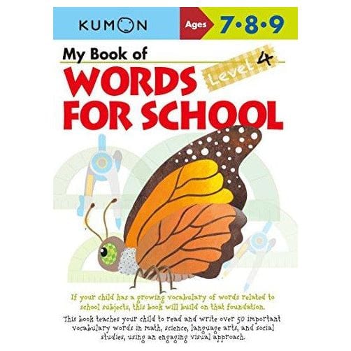 Kumon Words for School: Level 4