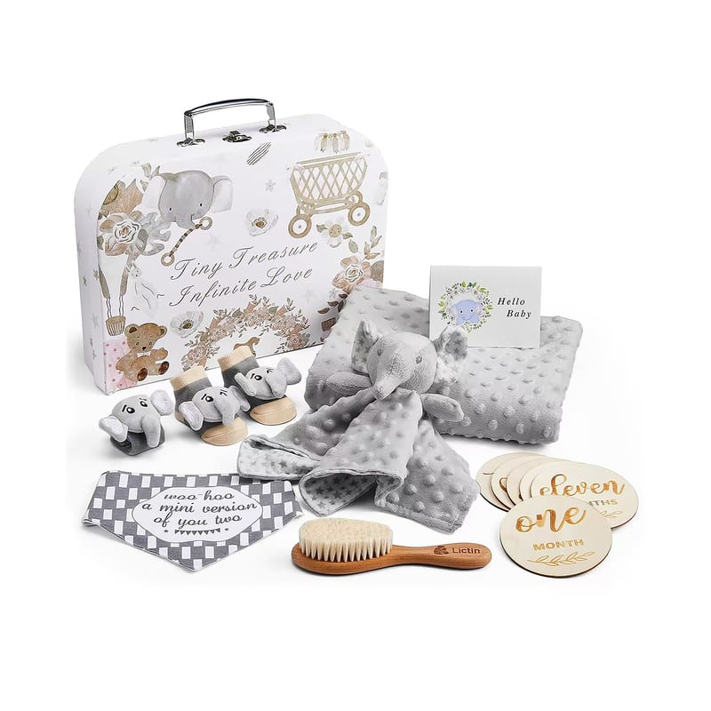 Lucky Baby Lictin 132234 Premium Newborn Gift Set – Elephant