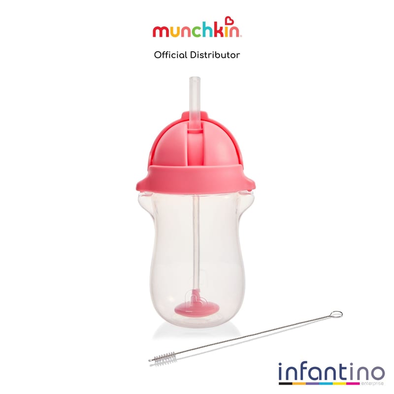 Munchkin Any Angle Click Lock ™ Weighted Straw Cup - 10oz