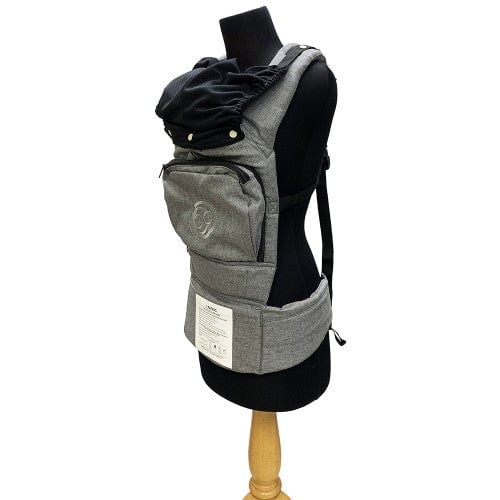 Lucky Baby 150290 Go Pouch Baby Carrier - Grey/Safari