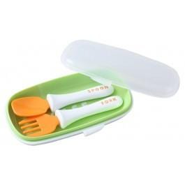 Pigeon Step 2 - "All by Myself" Spoon & Fork Set