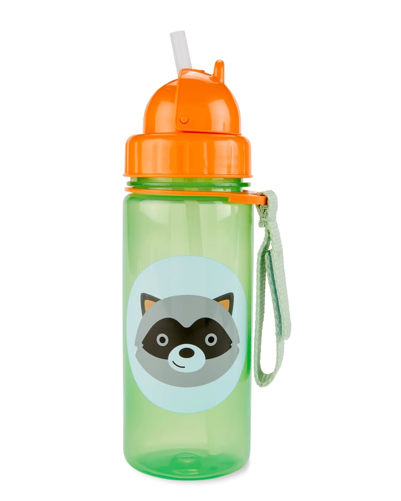 Skip Hop Zoo PP Straw Bottle  - Raccoon