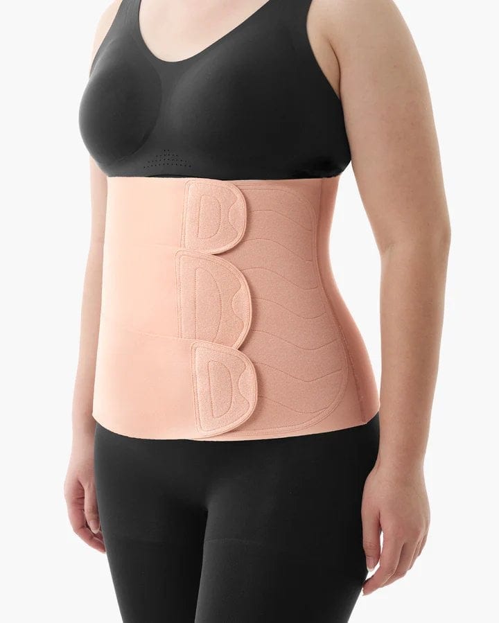 Momcozy Ergowrap Postpartum Belly Wrap Ergonomic Support Beige