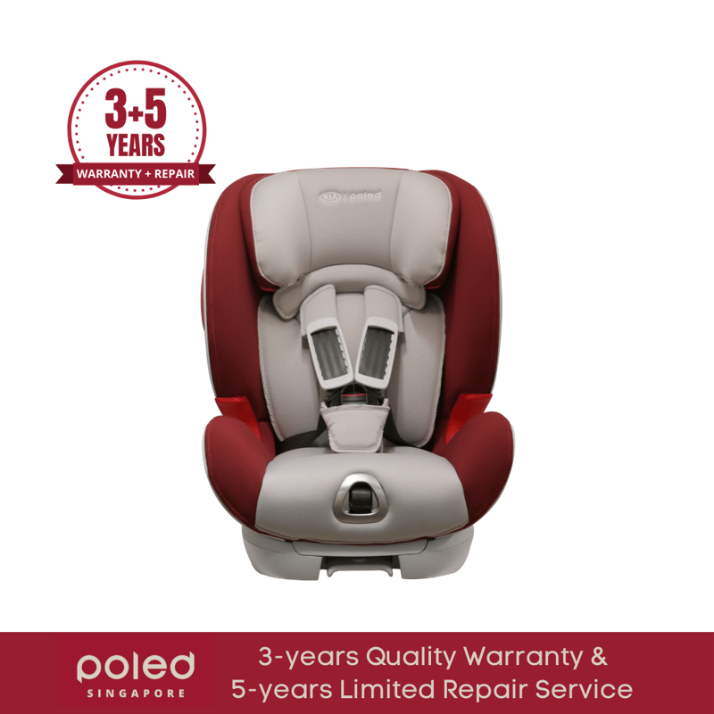 Poled x KIA Y-FIX (1 year to 12 years old)| Red