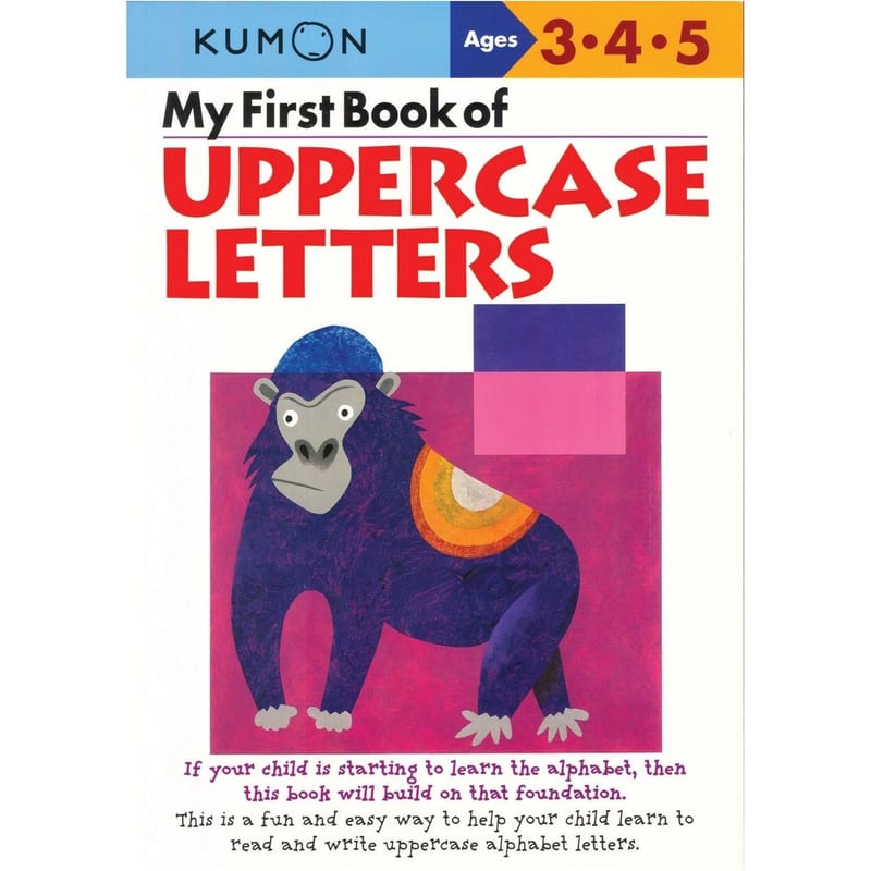 Kumon My First Book of Uppercase Letters