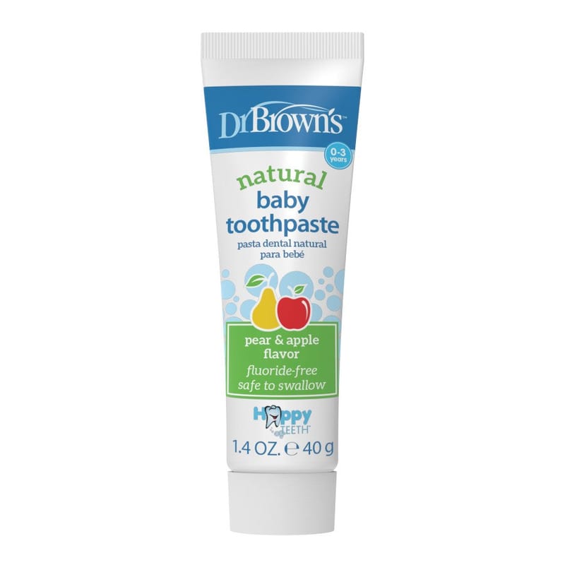 Dr. Brown's Fluoride-Free Baby Toothpaste Natural Training Formula
