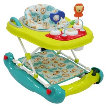 Lucky Baby 501733 Safaree 3 In 1 Baby Walker/Rocker/Pusher