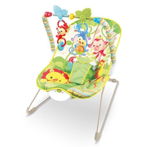 Lucky Baby 511046 Deluxe Bouncer - Green Safari