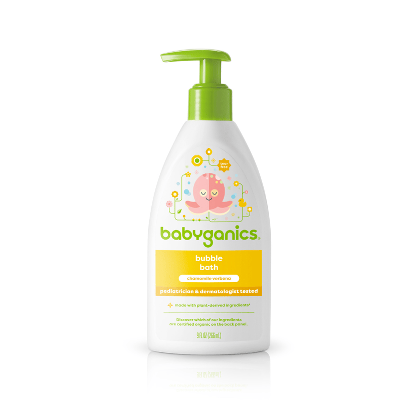 Babyganics Bubble Bath, 266ml, Chamomile Verbena