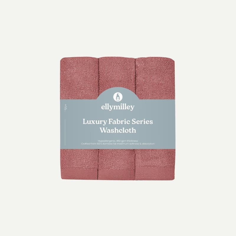 Elly Milley Luxury Fabric Series Wash Cloth - Autumn