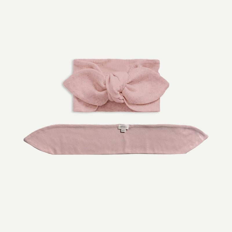 Elly Milley Supima® Cotton / Camélia Headband - Peach Haze