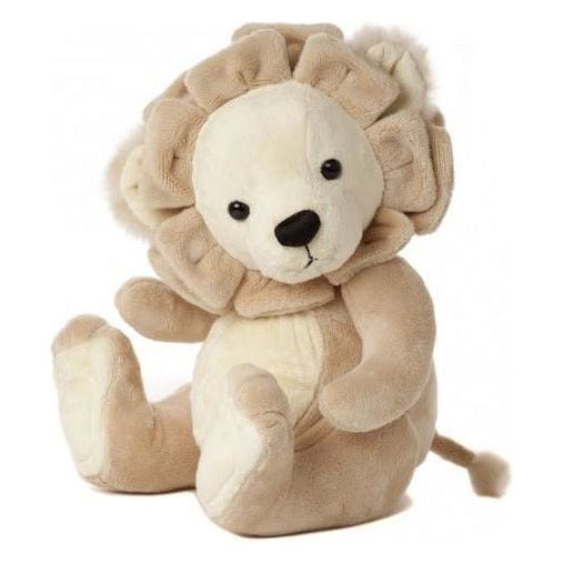 Charlie Bears Baby Organic Leopold Lion (Large) with Gift Box