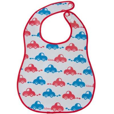 B.Box Baby Flat Bib - Beep Beep