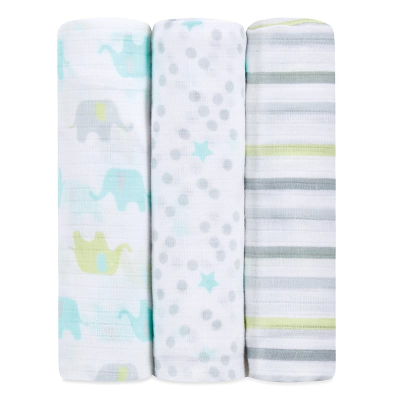 Ideal Baby by the Makers of Aden + Anais Swaddles 3 Pack - Dreamy
