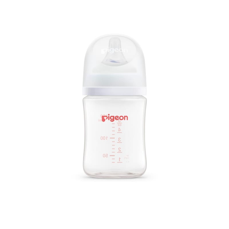 Pigeon SofTouch Biomass Nursing Bottle 160ml SS Nipple Newborn