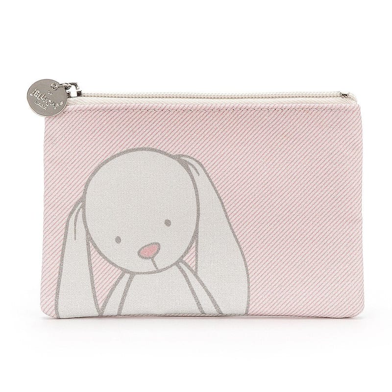 JellyCat Bashful Bunny Flat Bag - Large H18cm