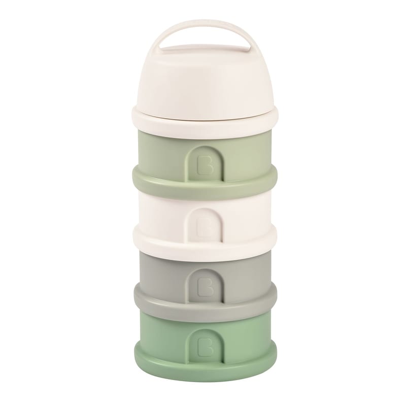 Beaba Formula and Snacks Container - Sage Green/Cotton