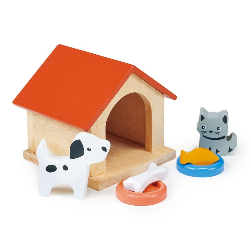 Mentari Toys Dog & Cat Pet Set | 3 years+