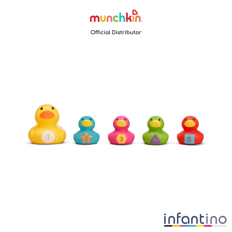 Munchkin Count & Quack Bath Duckies