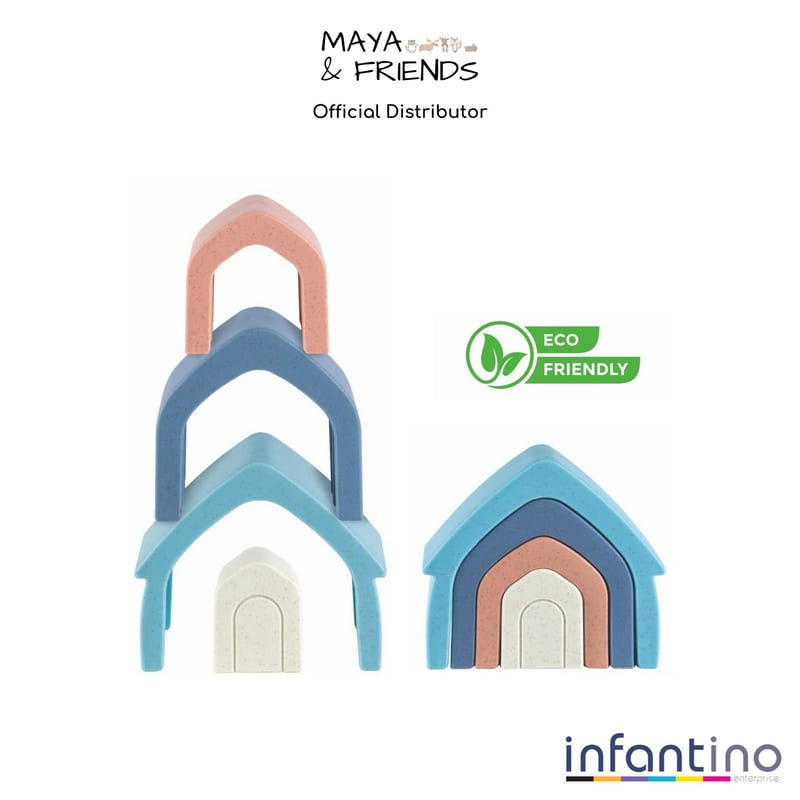 Maya & Friends Bio Stacking House
