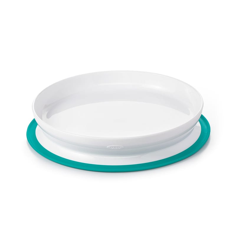 OXO TOT Stick & Stay Suction Plate - Teal