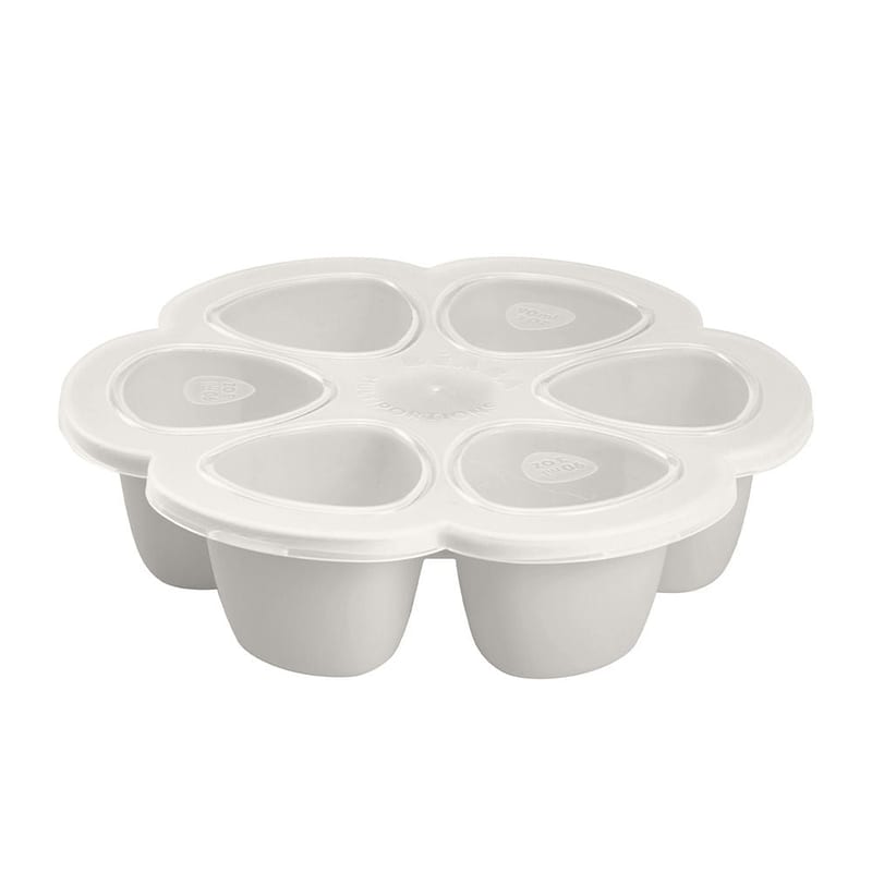 Beaba Multiportions Silicone Freezer Tray 6 x 90ml - Grey