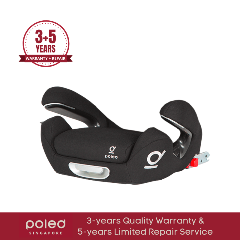 Poled x Hyundai ISOfix Booster Seat | Midnight Black