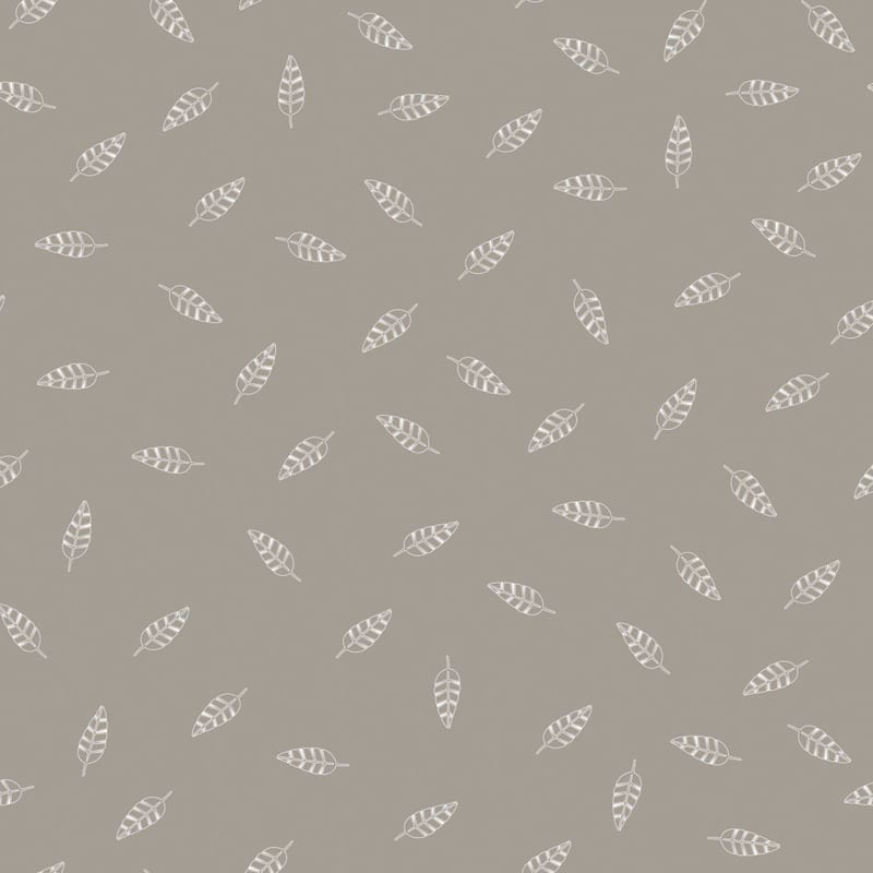 Theraline The Original Maternity and Nursing Pillow Cover - Dancing Leaves Taupe
