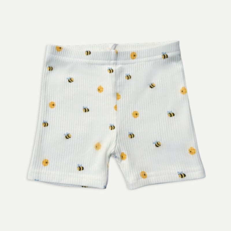 Elly Milley TENCEL™ Organic Cotton / Forêt Shorts - Honey Bee