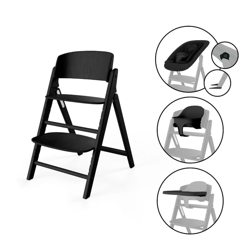 Cybex Click & Fold 4-In-1 Highchair - Assorted Colours
