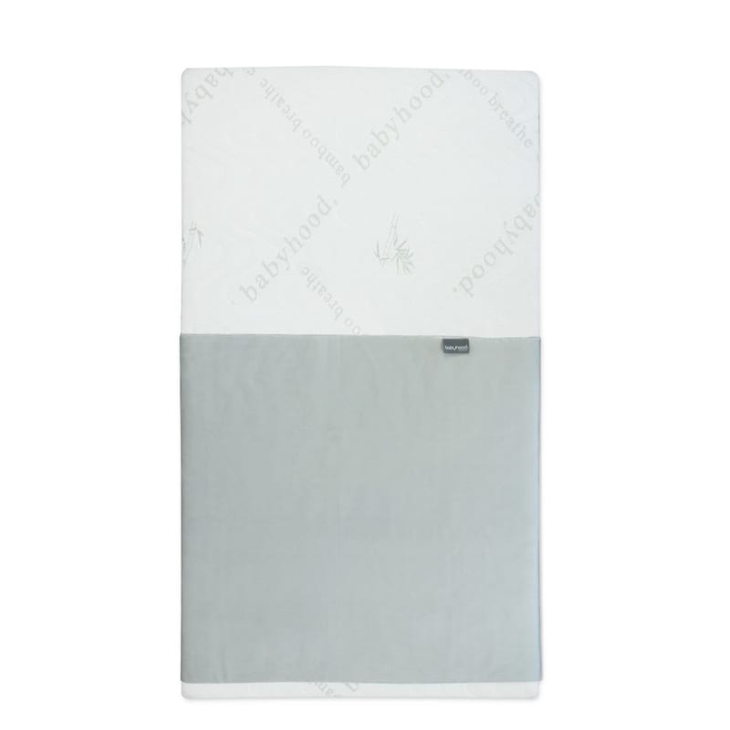 Babyhood Luxurious Breathe Eze Mattress Protector Sheet