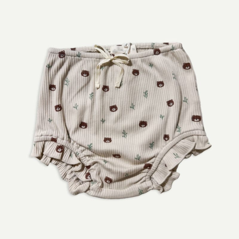 Elly Milley TENCEL™ Organic Cotton / Verte Bloomers - Woodland Bear