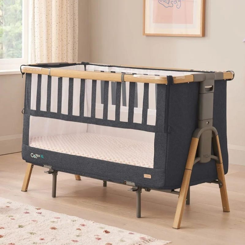 Tutti Bambini Cozee XL Bedside Crib & Cot - Assorted Colours