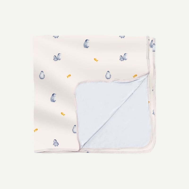 Elly Milley Signature Air Bamboo™ Baby Blanket - Penguin