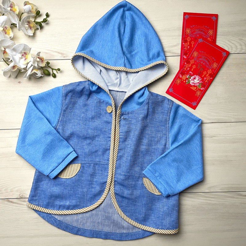 Hoppetta UV Hoodie - Blue