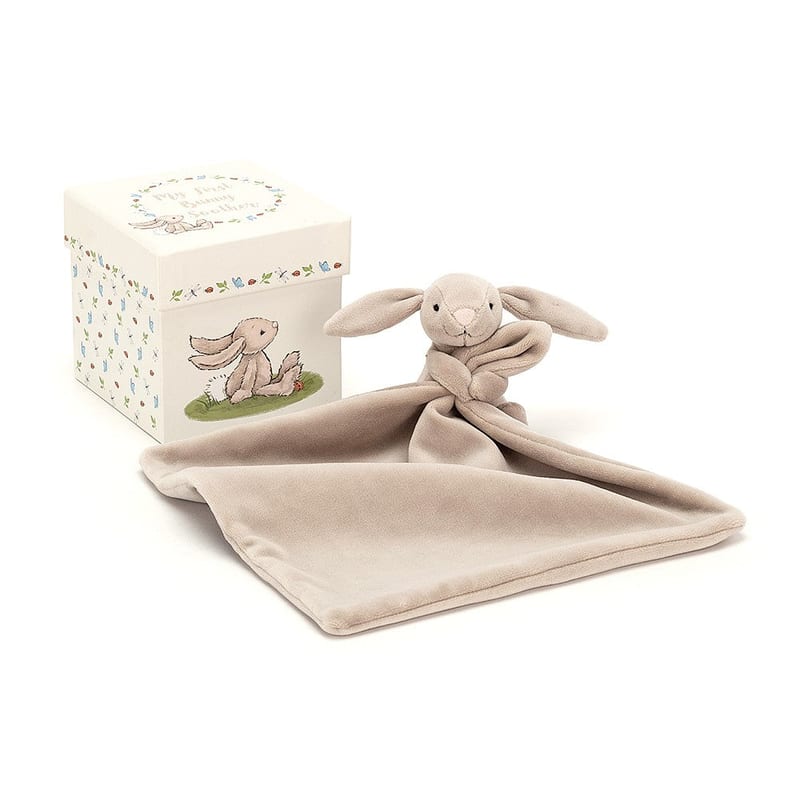 JellyCat My First Beige Bunny Soother - H34cm