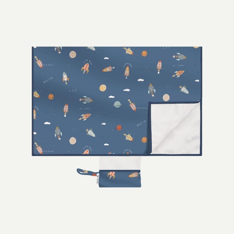 Elly Milley EasyPack Diaper Changing Mat - Space Ship