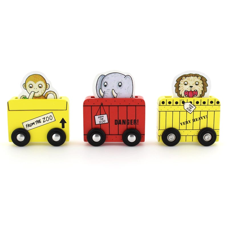 Dear Zoo Wooden Vehicles (set of 3)