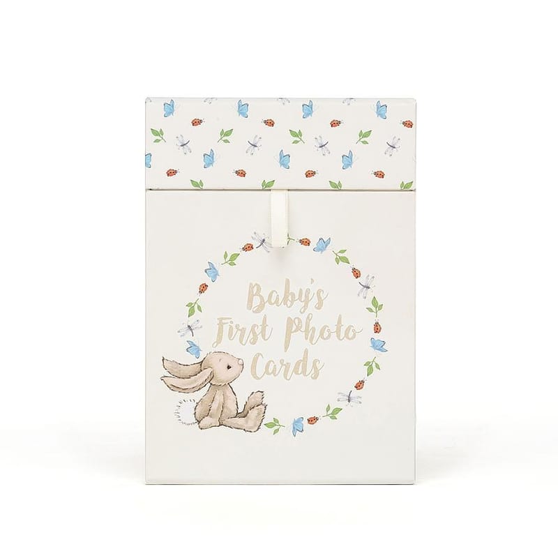 JellyCat Bashful Bunny Milestone Cards