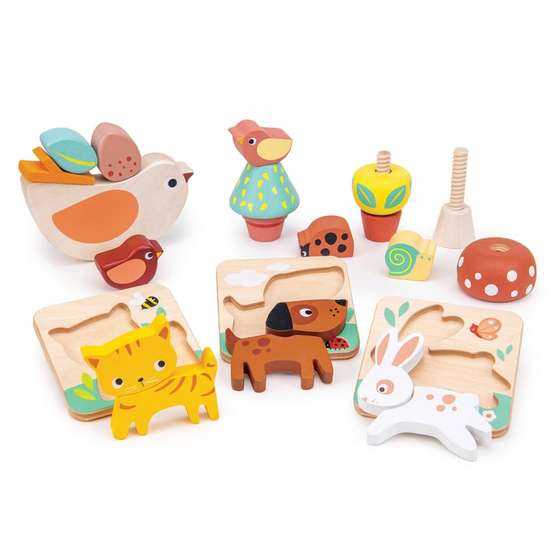 Mentari Toys 24 Months Garden Playtime Set