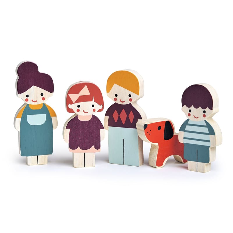 Mentari Toys Doll Family with Dog