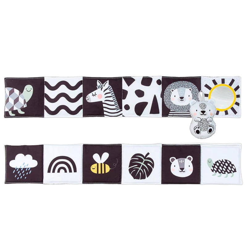 Taf Toys Savannah Black & White Book | 0 months+