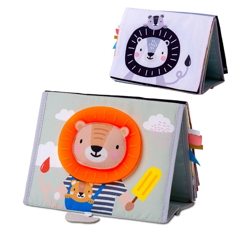 Taf Toys Savannah Tummy-Time Book | 0 months+