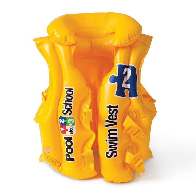 INTEX POOL SCHOOL™ Deluxe Swim Vest Step 2 with Collar