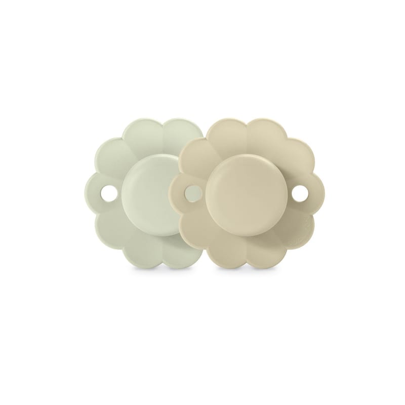 Suavinex Wonder Soother 0-6 Months 2 Pack - Aqua/Whitecap Grey