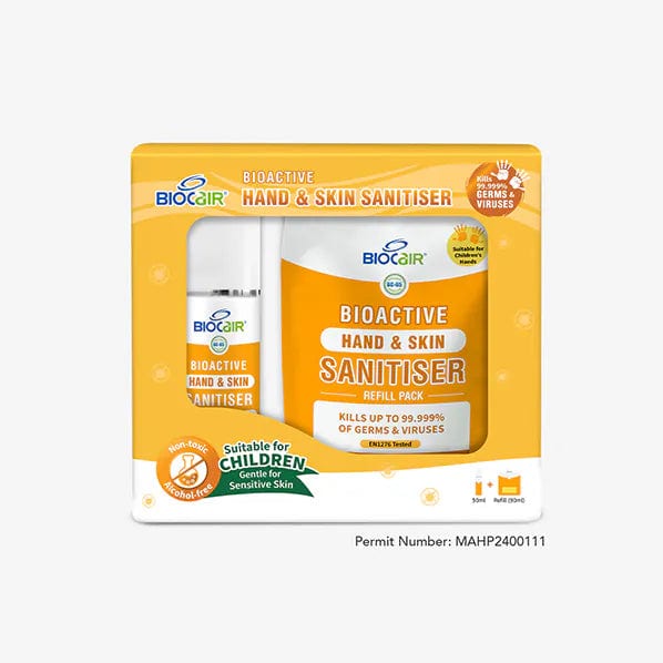 BioCair BioActive Hand & Skin Sanitiser Set