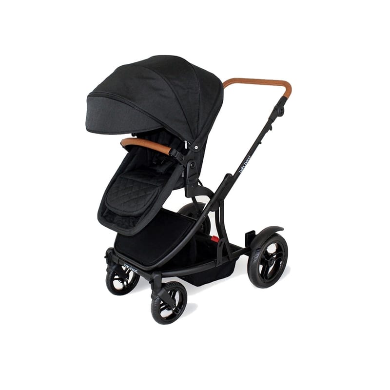 Babyhood Doppio Stroller and Seat - Black