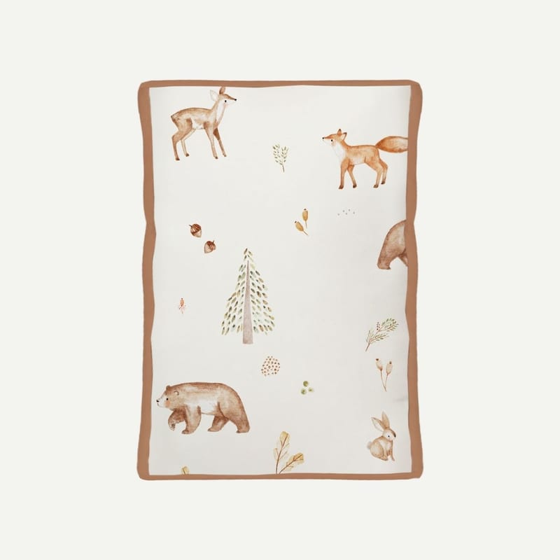 Elly Milley (PILLOW & CASE) Signature Air Bamboo™ BFF Head Pillow - Forest Friends