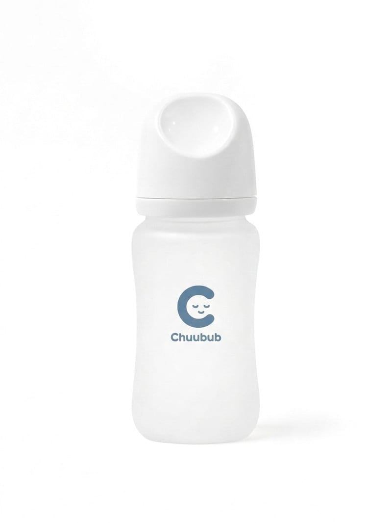 Chuubub SiliGlass Milk Bottle 240ml (6M+)